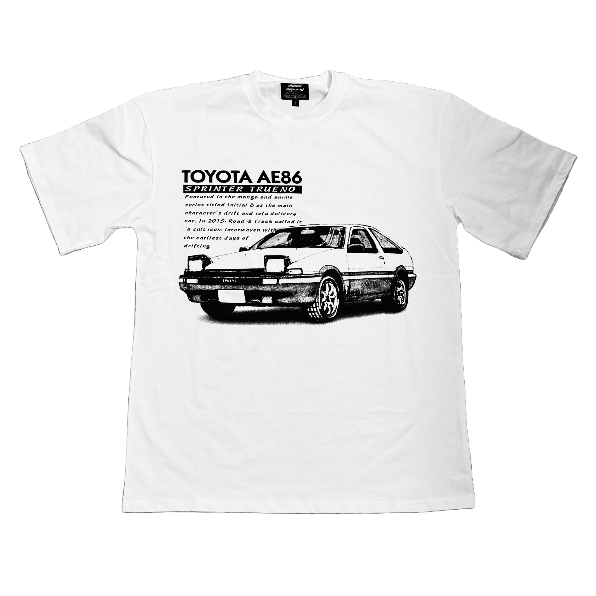 AE86 Shirt | Vintage Car Enthusiasts | Unique Apparel